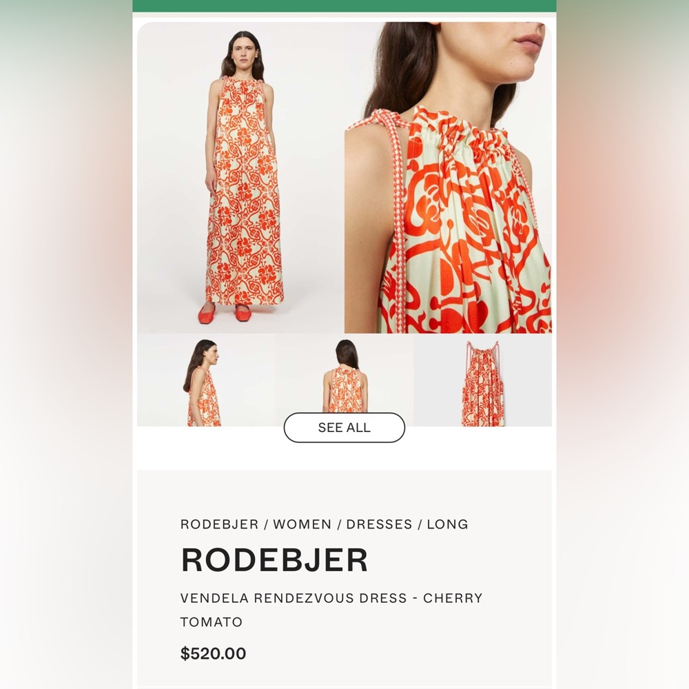 NWT Floral Maxi Dress